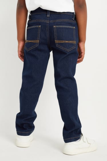 Kinder Jungen - Multipack 2er - Slim Jeans - dunkeljeansblau