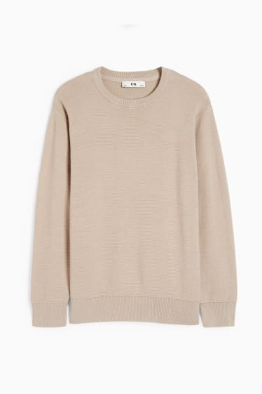 Children Boys - Jumper - beige