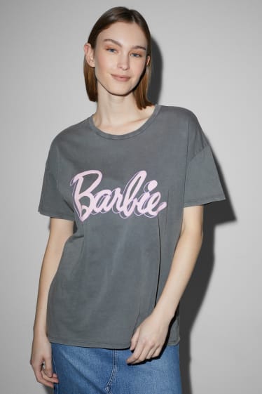 Jóvenes - CLOCKHOUSE - camiseta - Barbie - gris