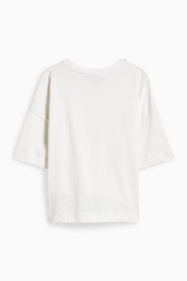 Damen - T-Shirt - weiß