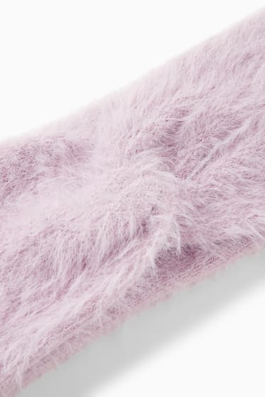 Femmes - Bandeau cheveux - violet clair