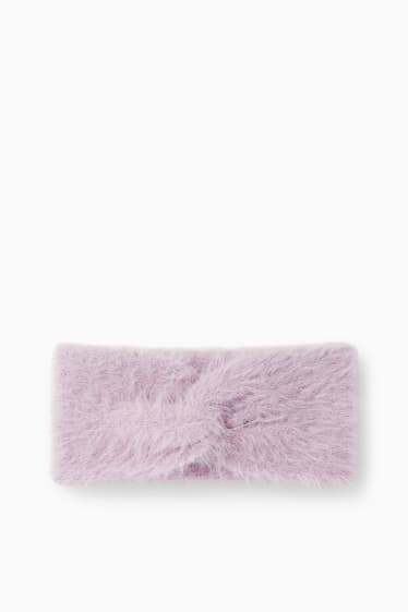 Femmes - Bandeau cheveux - violet clair