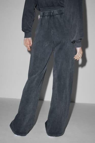 Dona - Pantalons de xandall - gris fosc