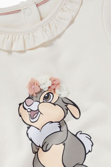 Bébés filles - Bambi - ensemble pour bébé - 2 pièces - blanc crème