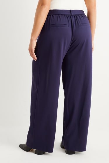 Femmes - Pantalon en jersey - comfort fit - violet