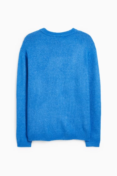 Herren - Pullover - blau
