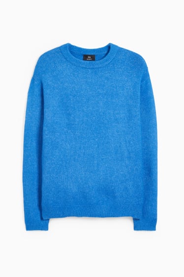 Herren - Pullover - blau