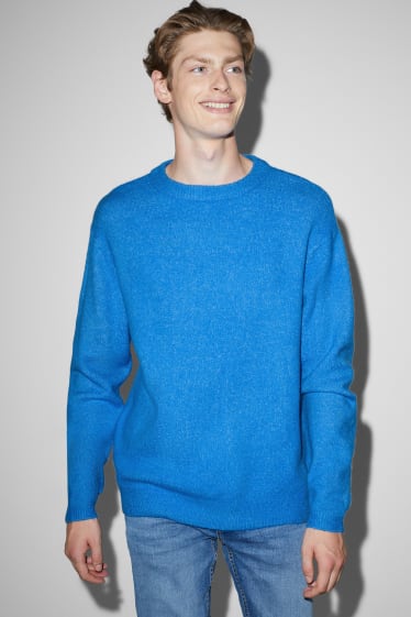 Herren - Pullover - blau