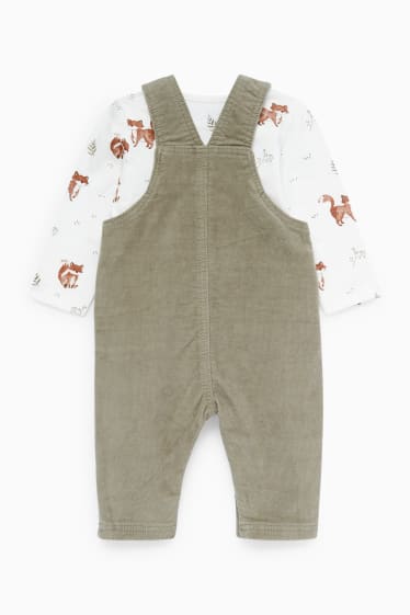 Baby Buben - Fuchs - Baby-Outfit - 2 teilig - grün
