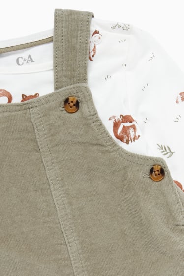 Baby Buben - Fuchs - Baby-Outfit - 2 teilig - grün