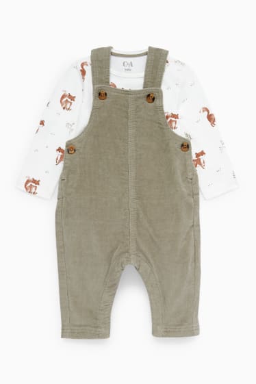 Baby Buben - Fuchs - Baby-Outfit - 2 teilig - grün