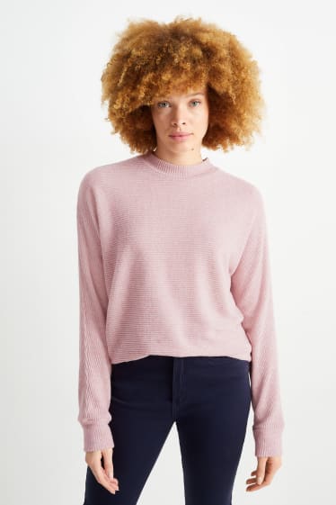 Damen - Sweatshirt - rosa
