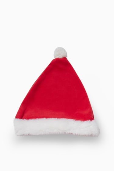 Baby Jungen - Baby-Weihnachts-Outfit - 3 teilig - rot