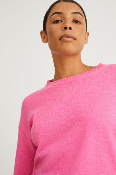 Femmes - Pullover en cachemire - rose