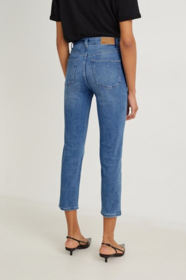 Donna - Slim jeans - vita alta - jeans blu