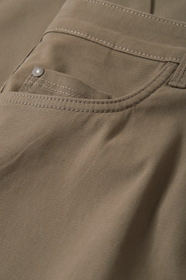 Bărbați - Pantaloni - regular fit - maro deschis