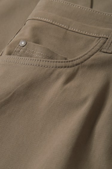 Hombre - Pantalón - regular fit - marrón claro