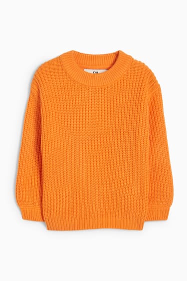 Kinder - Pullover - orange