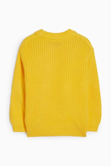 Kinder - Pullover - gelb