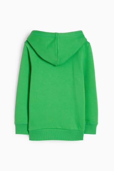 Enfants - Minecraft - sweat à capuche - vert clair