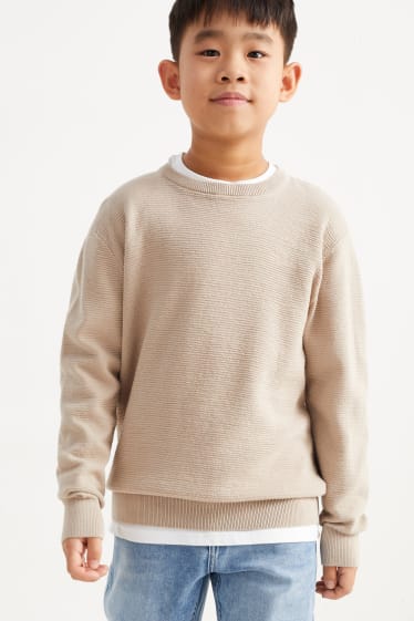 Kinder - Pullover - beige