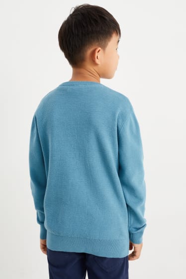 Bambini - Maglione - petrolio