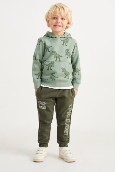 Kinderen - Set van 2 - joggingbroek - groen