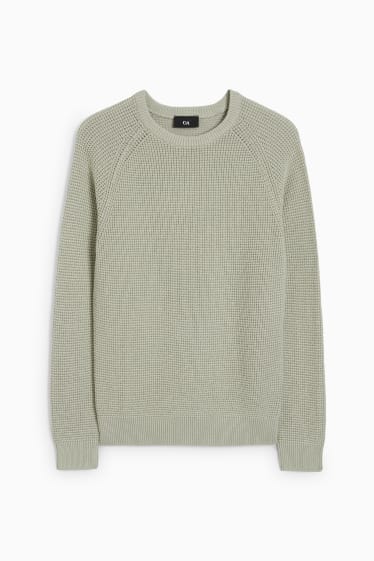 Men - Jumper - mint green