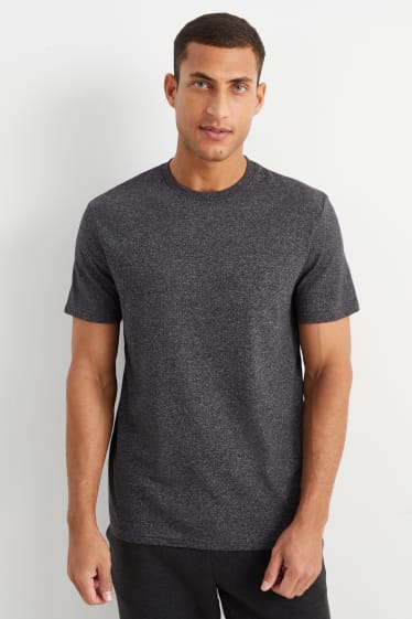 Herren - T-Shirt - grau-melange