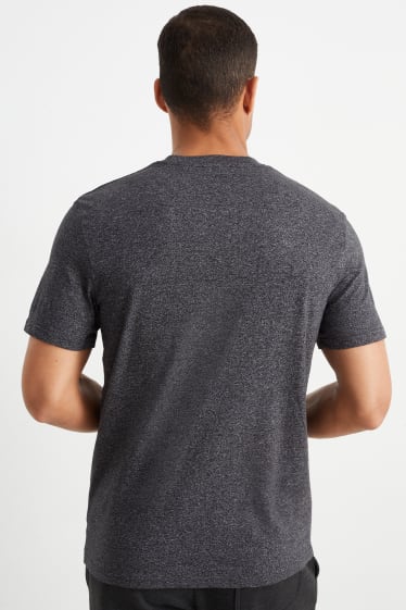 Men - T-shirt - gray-melange