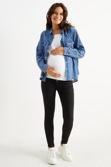 Women - Maternity jeans - skinny jeans - black