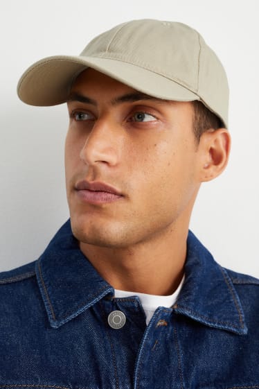 Herren - Cap - beige