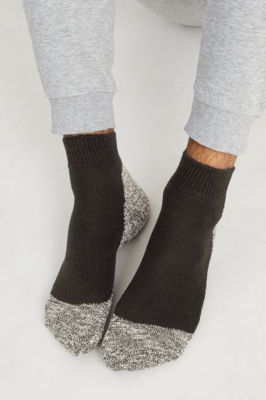 Herren - Anti-Rutsch-Socken - schwarz