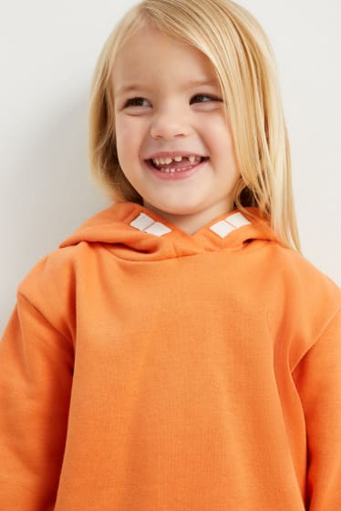 Bambini - Felpa con cappuccio - arancione