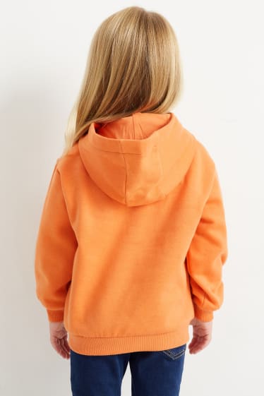 Bambini - Felpa con cappuccio - arancione