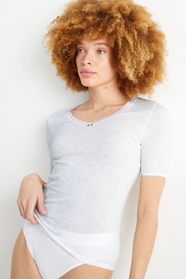 Women - Vest top - white