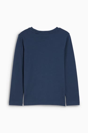 Children - Sonic - long sleeve top - dark blue