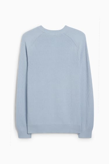 Mężczyźni - Sweter - jasnoniebieski