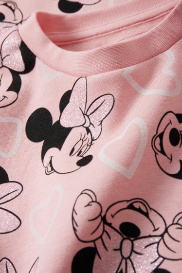 Dětské - Minnie Mouse - mikina - růžová