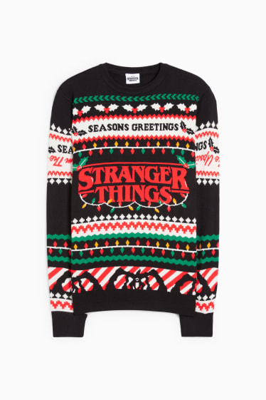 Home - Jersei nadalenc - Stranger Things - negre
