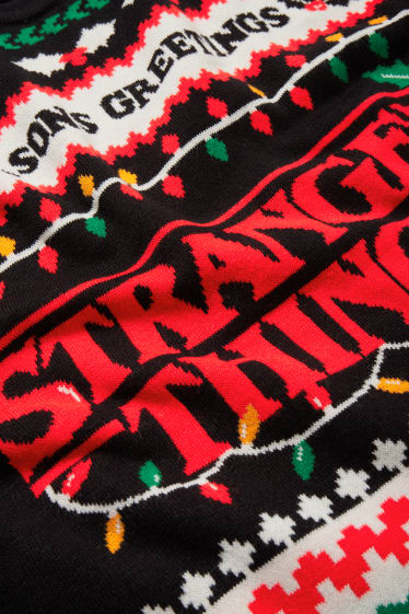 Home - Jersei nadalenc - Stranger Things - negre