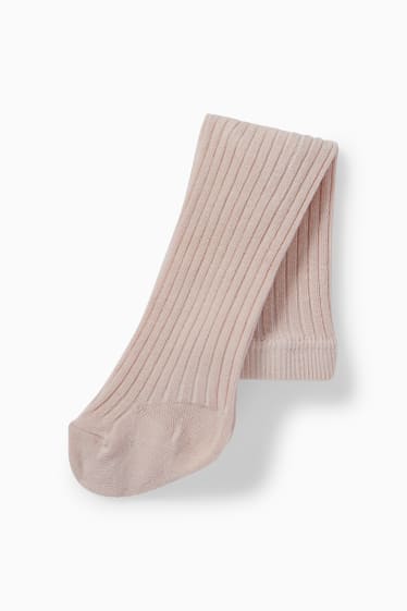 Bébés filles - Ensemble en maille pour bébé - 2 pièces - beige clair