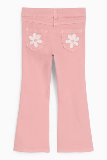 Children Girls - Flared jeans - rose