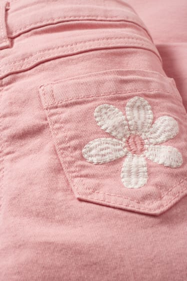 Children Girls - Flared jeans - rose