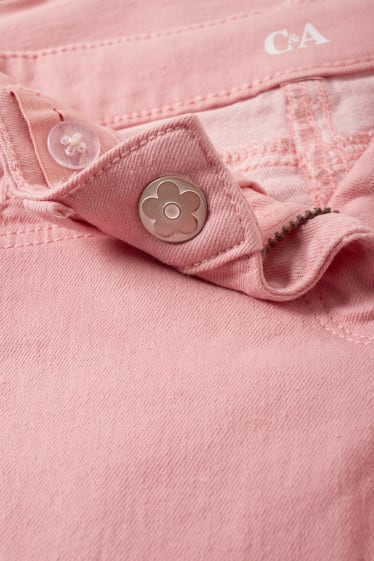 Kinderen - Flared jeans - roze