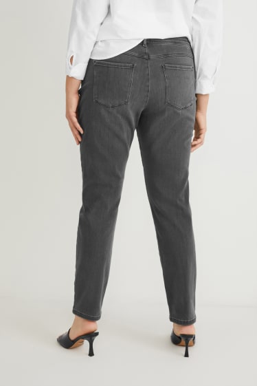 Donna - Skinny jeans - vita media - One Size Fits More - jeans grigio