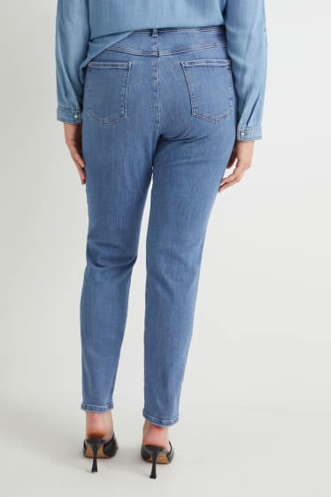 Dona - Skinny jeans - mid waist - One Size Fits More - texà blau