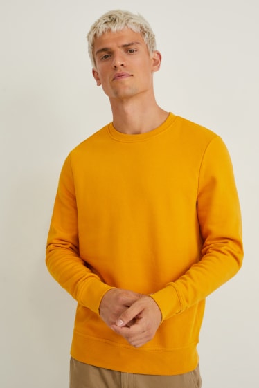 Heren - Sweatshirt - oranje