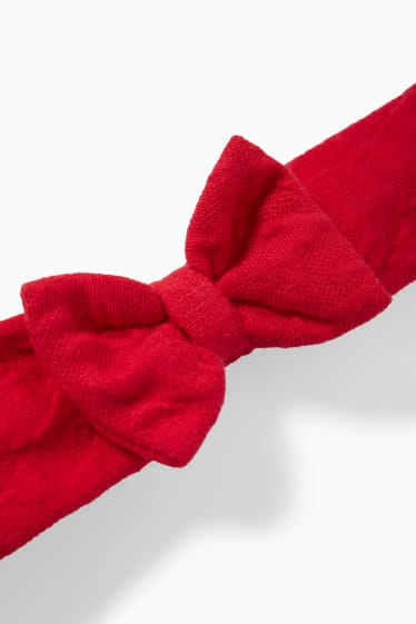 Bébés filles - Ensemble bébé - 2 pièces - rouge foncé