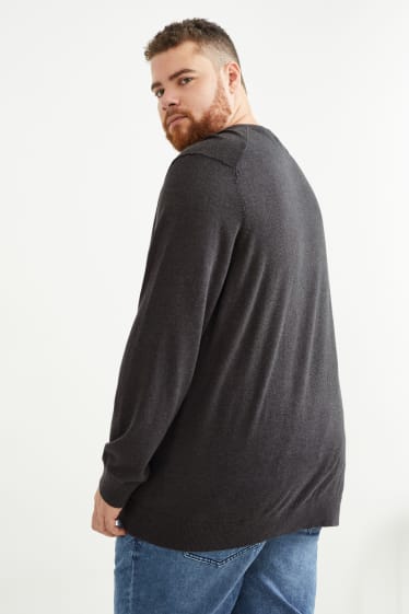 Herren - Pullover  - dunkelgrau